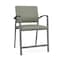 Lesro Newport Wide Hip Chair Metal Frame, Charcoal, OH Eucalyptus Upholstery NP1261 - alternate 1